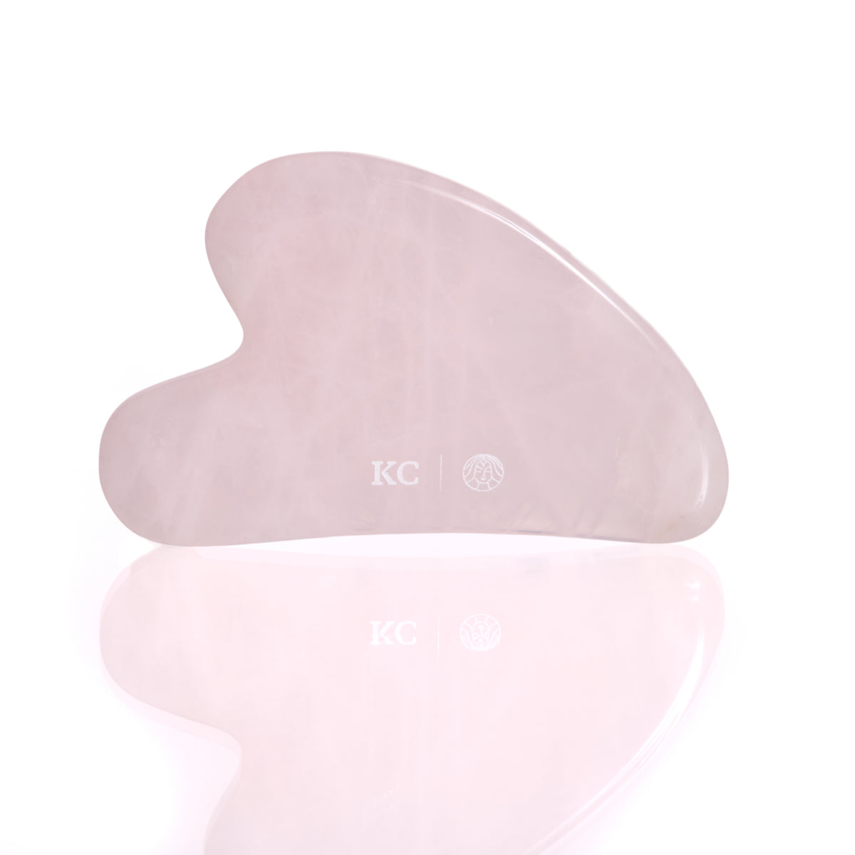 Gua Sha Facial de Cuarzo Rosa