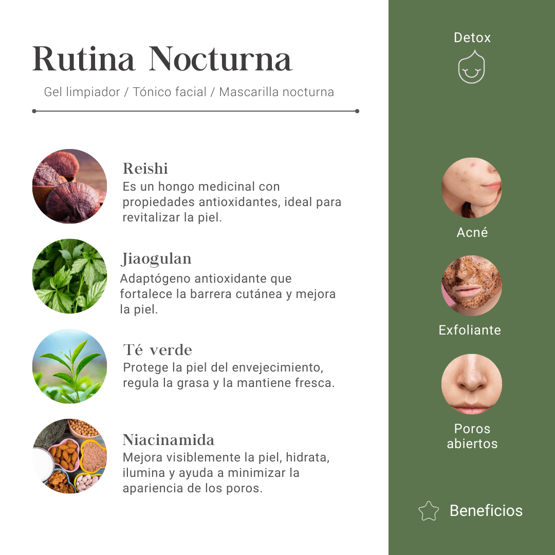 Rutina nocturna detox