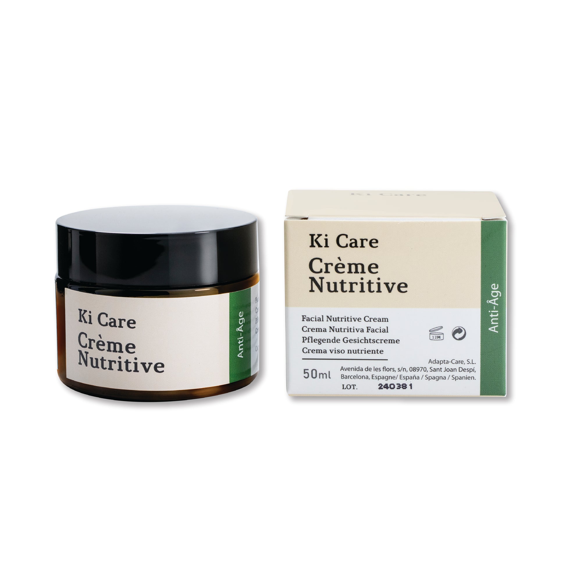 Soothing Cream 50 ml. Luminosidad y Firmeza_Ki-Care_Empaque