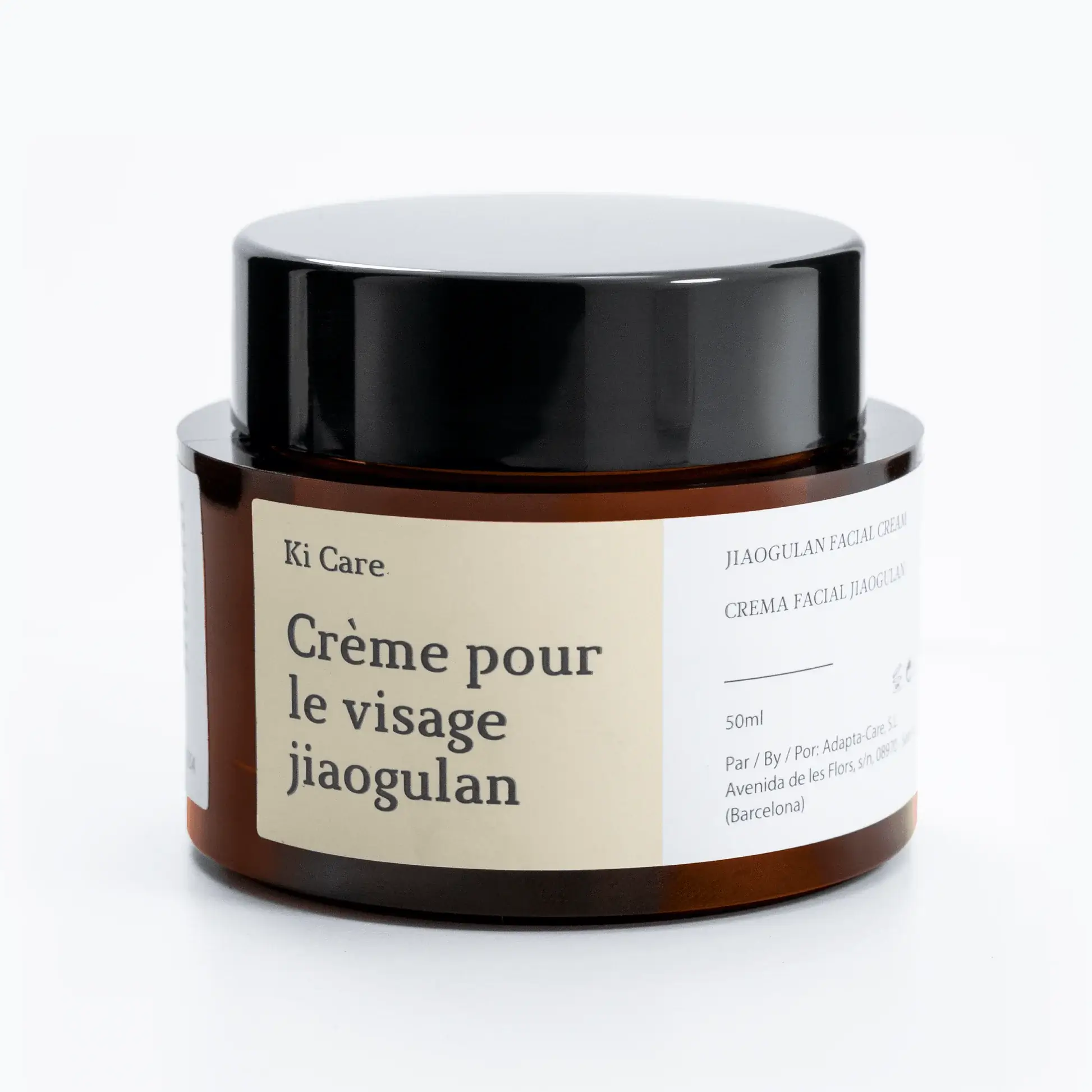 Crema Facial Hidratante con Jiaogulan e Ingredientes de Origen Natural