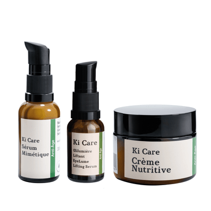 Rutina Antiedad Antioxidante Completa: Serum Mimetique, Contorno de Ojos y Crema Nutritiva