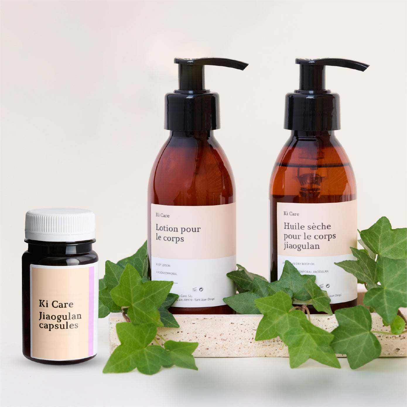 Caja de Regalo Holística: Rutina Corporal Humectante y Antioxidante con Jiaogulan