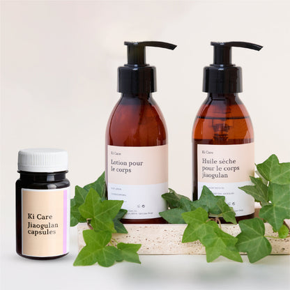 Caja de Regalo Holística: Rutina Corporal Humectante y Antioxidante con Jiaogulan