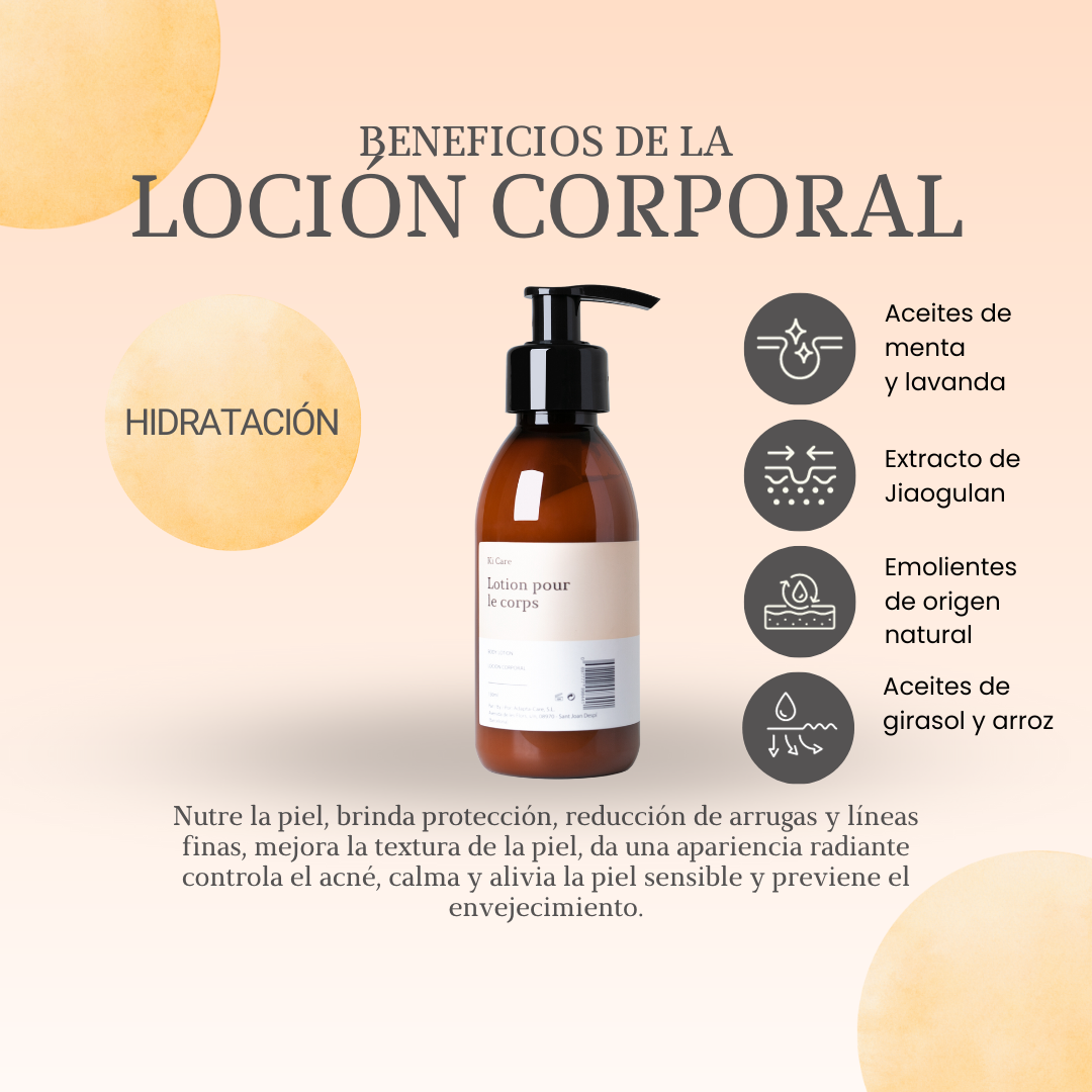 Rutina Corporal_Loción Corporal_150ml_Ki-Care_Beneficios